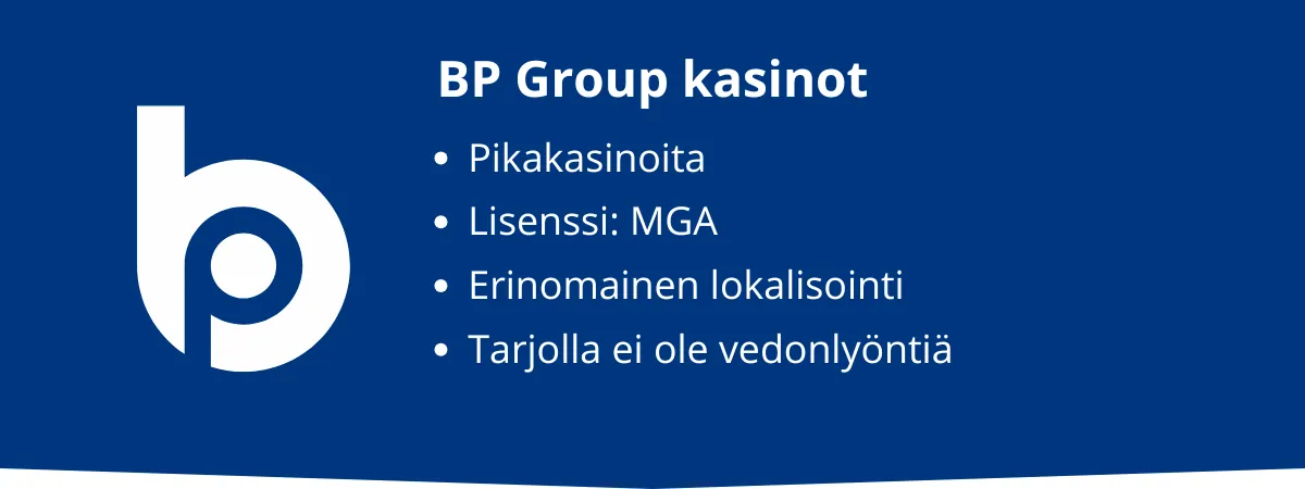 BP Group kasinot