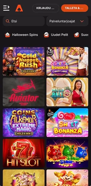 Casinoist Casinon pelit