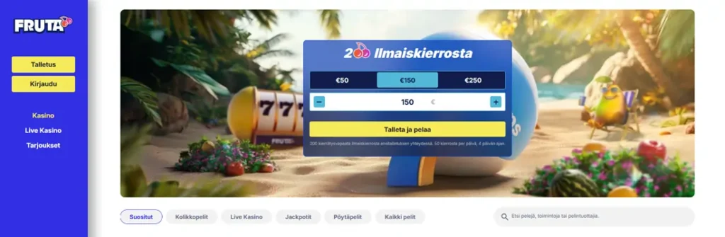 Fruta etusivu