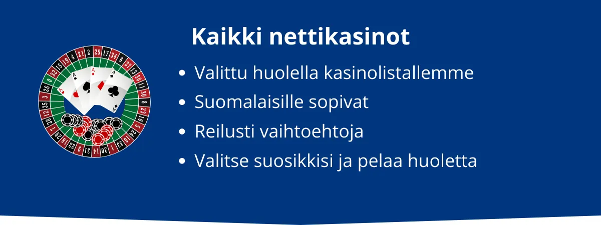 Kaikki nettikasinot