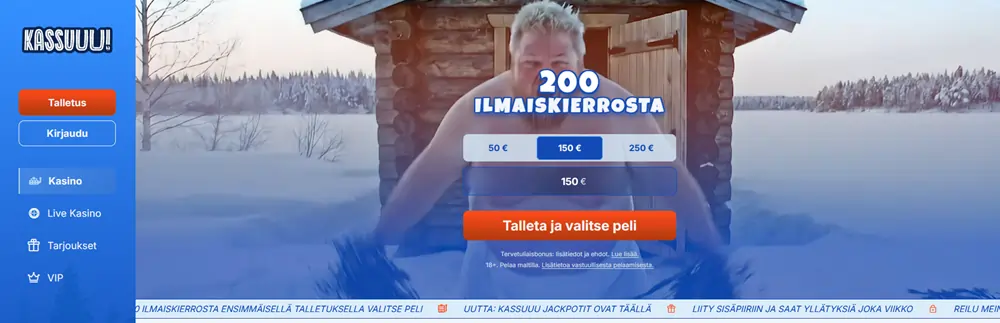 Kassuuu Kasinon etusivu