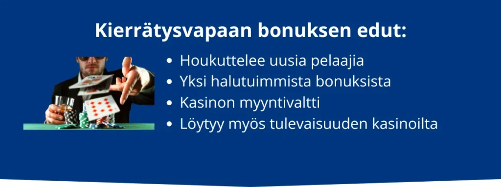 Kierrätysvapaan bonuksen edut
