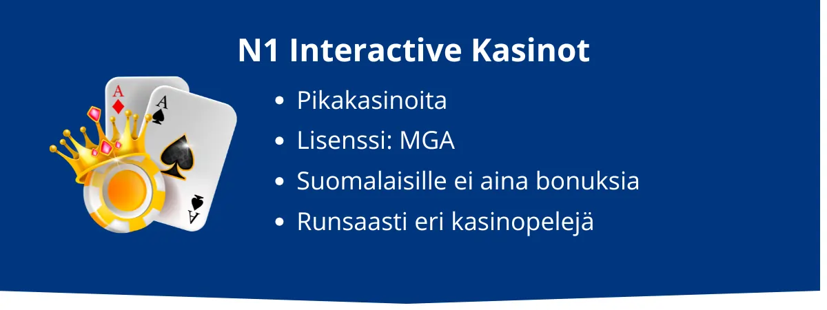 N1 Interactive kasinot
