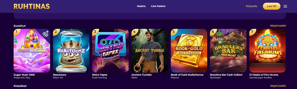 Ruhtinas Casinon pelejä