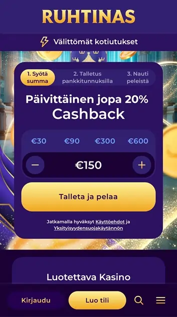 Ruhtinas Casinon tarjous