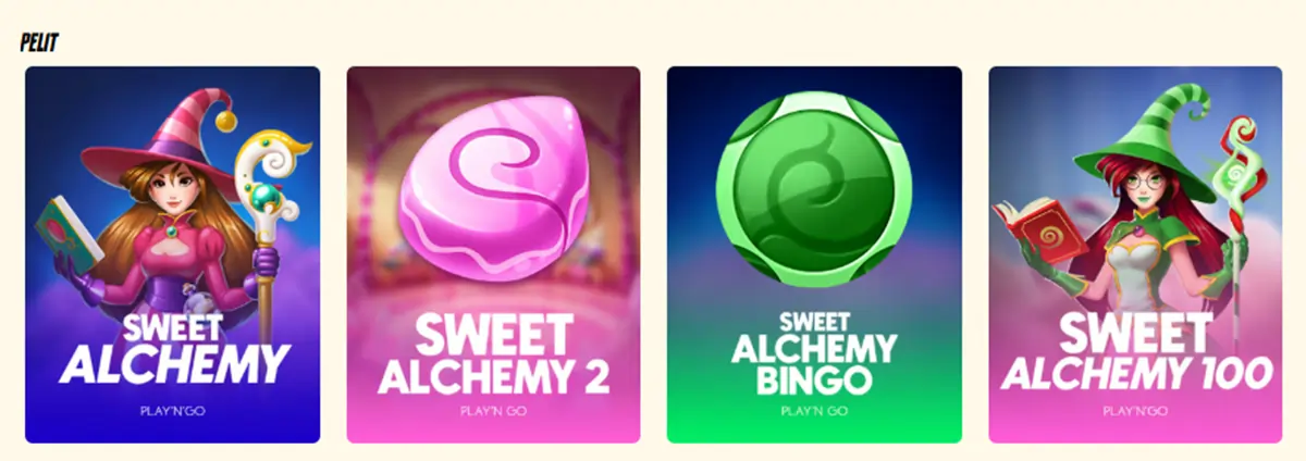 Sweet Alchemy pelit