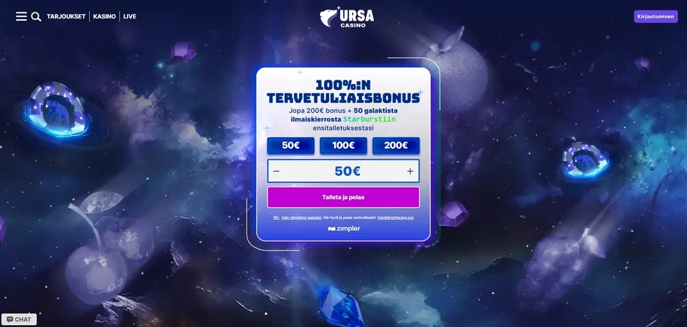 Ursa Casinon etusivu