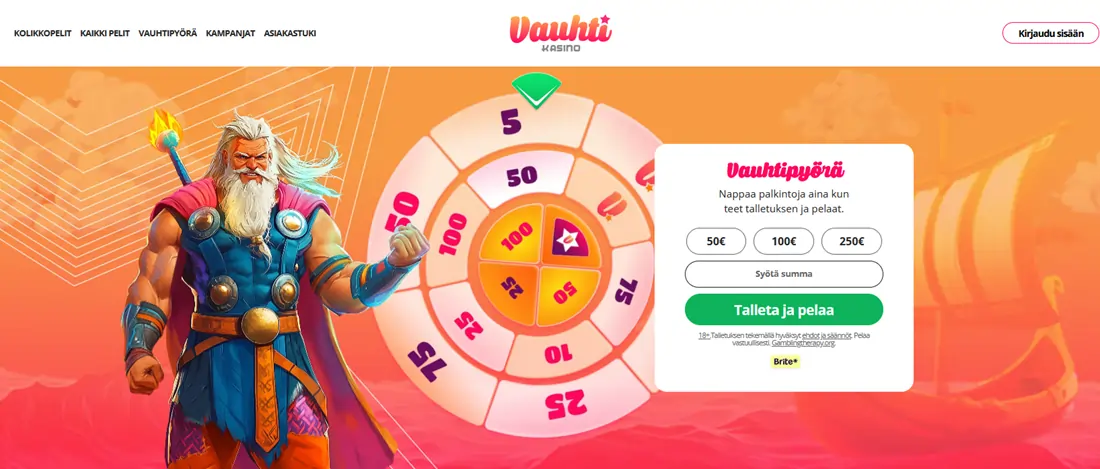 Vauhti etusivu