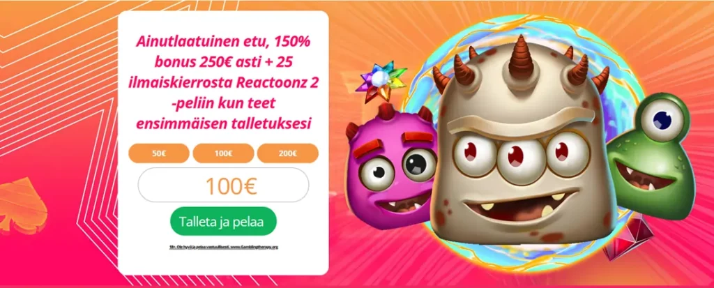 Vauhti kasinon tarjous