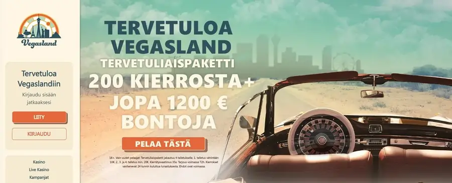Vegas land nettikasino