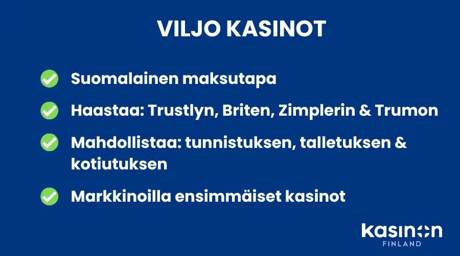 Viljo kasinot