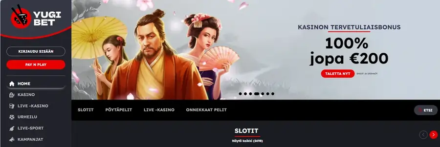 YugiBet nettikasino
