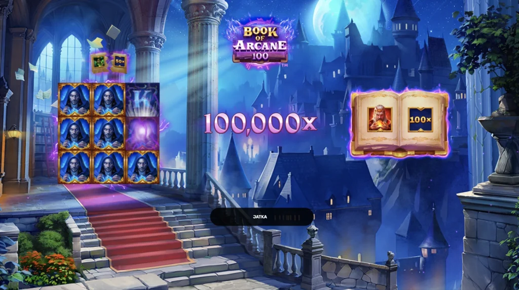Book of Arcane 100 kolikkopeli