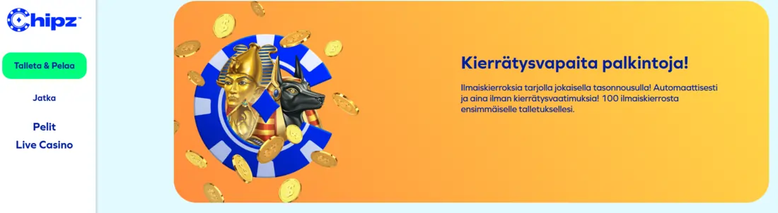 chipz casinon bonus
