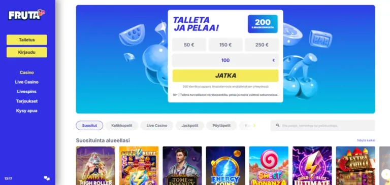 fruta kasinon etusivu
