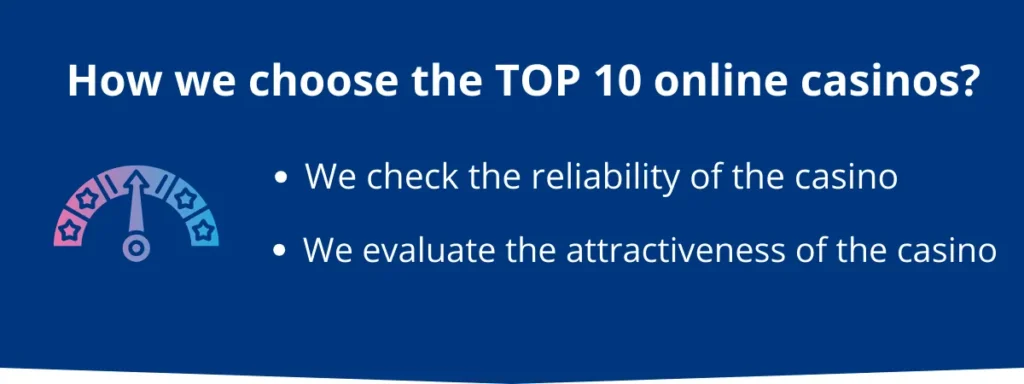 how we choose the top 10 online casinos article image