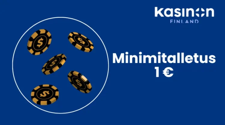 Minimitalletus 1e kasinot