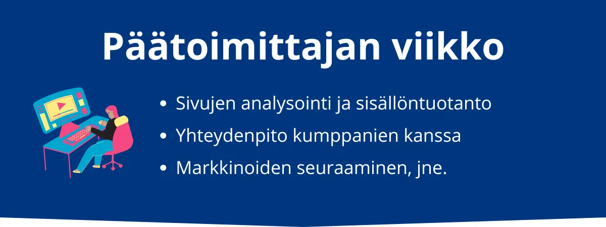 Päätoimittajan viikko