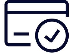 maksutapoja kuvaava ikoni, kasinoarvosteluihin liittyen