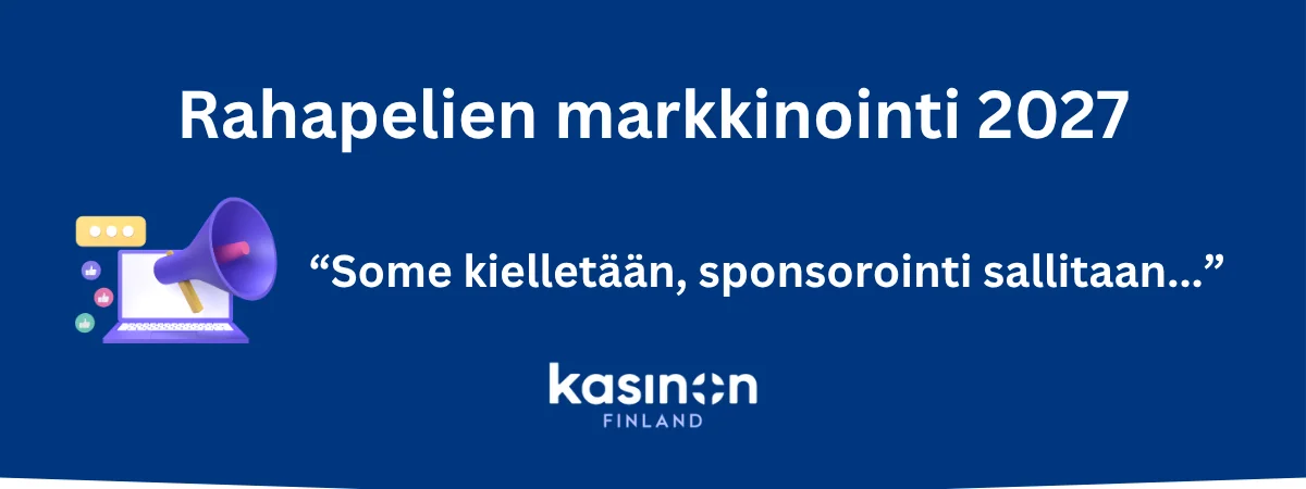 Rahapelien markkinointi 2027: näin some kielletään ja sponsorointi sallitaan