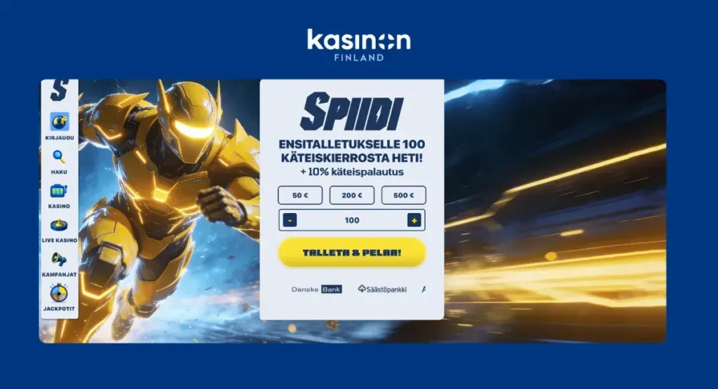 spidi casino kierrätysvapaa bonus