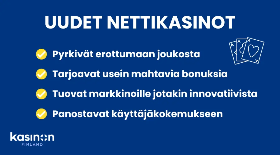 Uudet nettikasinot