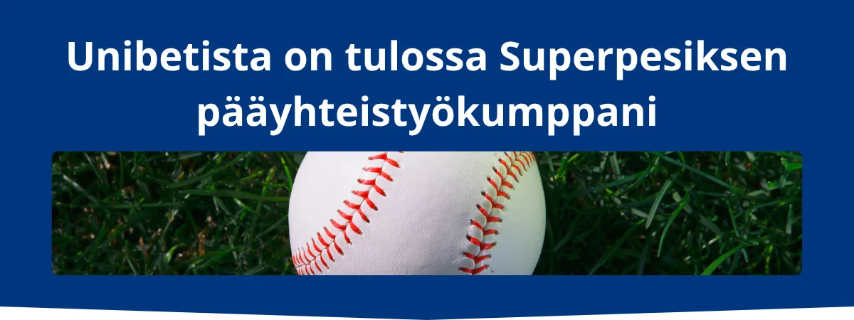 Unibetista on tulossa Superpesiksen pääyhteistyökumppani vuonna 2027