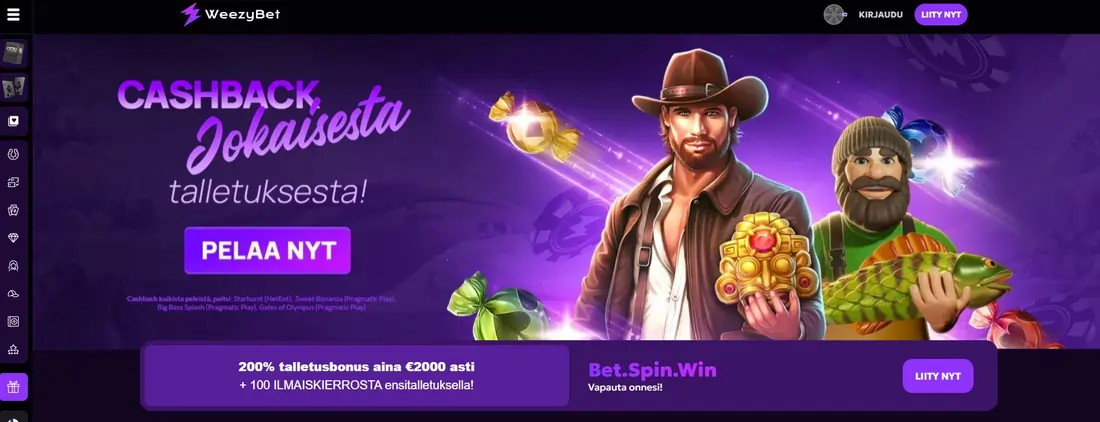 Weezybet nettikasino